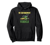 Lawn Mowing My Retirement Plan Humor Retired Mower Driver Pullover Hoodie