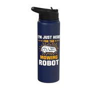 Lawn Mowing Robot Lawnmower Lawn Mower Stainless Steel Insulated Water Bottle