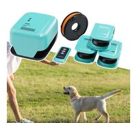 Lawn Pet Chasing Game Set,Customized Pet Chase Routes,Stepless Knob Speed Adjustment,Switch Bait Direction In One Second