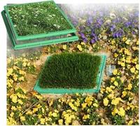 Lawn Recessed Manhole Cover, Resin Round & Square Manhole Covers & Frames For Sewage Tanks, Multiple Sizes(Square 100 * 100CM/39.4 * 39.4IN)