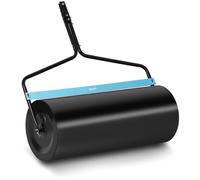 Lawn Roller 97.5 cm for Lawn Tractor - Grass Rollers by Hillvert Black