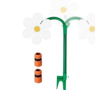 Lawn Sprinkler, Funny Flower Dancing Garden Sprinkler Water Toy, 360 Degree Rotating Yard Water Toy, Irrigation Tool Backyard Game for Outdoor Yard Decor Kids Dogs Playing