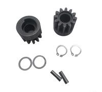 Lawn Sweeper Wheel Drive Kit Metal Left & Right Gear Set with & Washers Compatible with Brinly Hardy STS-42/STS-426/STS-420/STS-427 Models