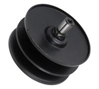 Lawn Tractor Pulley, Steel 4.7 Inch Lawn Mower Pulleys Replacement 956 04015B 956 04015A 956 04015 Flat Pulley for CR30 CLT38G CLT42G LT3812 YT4218