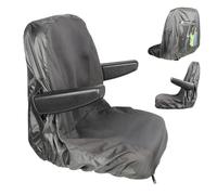 Lawn Tractor Seat Cover - Waterproof Riding Mower Protector with Storage Pockets | Universal Lawnmower Accessories Tool for Heavy Duty Tractors Outdoor Garden Padded Cushion Shield Case