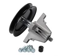 Lawn Tractor Spindle Assembly 91804822 With Pulley Metal Construction Mower Deck Replacement Replaces 918-04822A 618-04822A