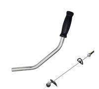 Lawn Trimmer Handle - Recoil Starter Grip, Ergonomic Replacement Mechanism | Yard Machine Park Maintenance Equipment, Gardener Farm Care and Outdoor Garden Tools Use, Push Mower Attachment for Cutter