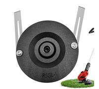 Lawn Trimmer Knife, Double Metal Blades with Underbody Protection with Cutting Disc & Screws for Einhell Battery Grass Trimmer Replacement Blade, Lawn Trimmer Replacement Parts for Lawn Mower