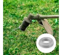 Lawn Trimmer Wire with Steel Core for Heavy Duty Cutting, Suitable for Various Petrol and Electric Trimmers to Handle Dense Grass and Weeds (3.0mm*45m)