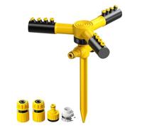 Lawn Water Sprinkler, 360 Degree Rotating Irrigation Set, Automatic Spray Nozzle with Wide Coverage System, Heavy Duty Garden Tool, Smart Watering Design Style, Park Use