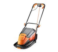 Lawnmaster 1700W 33Cm Hover Mower With Grass Box - Hover Lawnmower, Fly Mower, Orange, Corded, 2 Year Guarantee