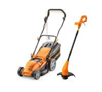 Lawnmaster 1800W 40Cm Electric Lawnmower With Rear Roller And 350W 2-In-1 Grass Trimmer And Edger - 2 Year Domestic Guarantee