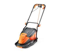 LawnMaster 36cm 1800W Hover Electric Lawnmower with Grass Collection, Orange