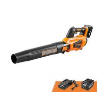 LawnMaster CLBL2417A Cordless Blower 24V Max with 4.0Ah Battery and a Charger