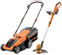 LawnMaster 37cm Cordless Lawnmower - with Spare MX 24V Battery & Fast Charger