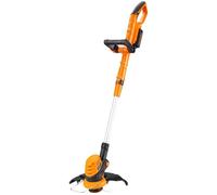 LawnMaster Cordless Grass Trimmer - 25cm, MX 24V Battery, Detachable Wheel Kit