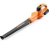 LAWNMASTER MX 24V Cordless Leaf Blower - Orange & Black, Orange