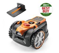 LAWNMASTER OcuMow AMB16-400 Robotic Lawn Mower - Orange & Black, Black,Orange
