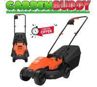 Lawnmower Black & Decker BEMW451 32cm 1200W 240V Electric Lawnmower - Black