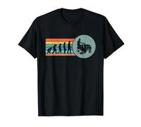 Lawnmower Evolution Mower Vintage Gardener Retro Lawn Mowing T-Shirt
