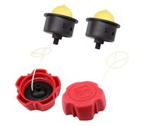 Lawnmower Fuel Cap Petrol Pump Compatible with FX RM 1630 1855 1860 2055 2060 2060PRO 4PCS mower replacement parts
