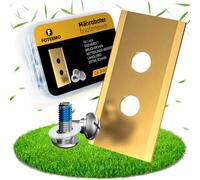 Lawnmower Robot Blade Compatible with Luba 2, Pack of 24 Replacement Blades Compatible with All Mammotion Yuka Mini Blades Robotic Lawnmower Mammotion Endurance Replacement Blades