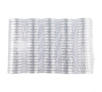 Lawnoval 100pcs Portable Clear 32mm Coin Storage Holders PS Plastic Round Capsules for Secure Coin and Token Collection