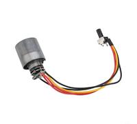 Lawnoval 12V 24V DC Low Voltage Brushless Ducted Fan Motor 5A High Speed 100000 RPM Metal Electric Blower Module For Alternative Energy Power Supply(DC 7-24V)