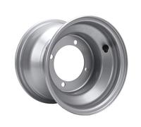 Lawnoval 18x9.50-8 8-Inch Rear Wheel Rim Hub for ATV Quad Go Kart, 4-Hole Aluminum Alloy Off-Road Replacement with M8 Bolt Fixing