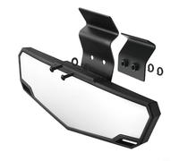 Lawnoval 360° Adjustable UTV Center Rear View Mirror Convex Lens for Enhanced Visibility Compatible with 570 and Black