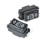 Lawnoval 4Pcs Console Glass Switch Set, 1248204510 1248204610, Direct Replacement For MERCEDES For W124 W126 W201 190E 260E 300CE 300D Models