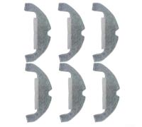 Lawnoval 6 Pack Replacement Mop Pads for Dreame D10 Plus, Washable Microfiber Mopping Cloths for D10 Plus Gen 2 Z10 Pro for L10 Plus Robot Vacuum, 6PCS Mop Pad Kit