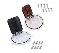 Lawnoval 7056 Replacement Flapper with Lid O-Ring and 8 Screws for Jandy Pool Spring Check Valve 7235 7305 7511 7512(Black-gray)