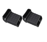 Lawnoval 8 Hole Clay Xun Ocarina Hand Painted Traditional Chinese Musical Instrument for Beginners Black(2PCS)