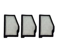 Lawnoval Air Filter for EB260 BLX260 BL260 Portable Blower, 106 x 74mm, for Plastic Construction, White and for Black, Topo Castor Models, 4/3/2/1 PCS