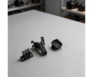 Lawnoval Aluminium Alloy for Bicycle Computer Mount Handlebar Extender for Bryton with Light Camera Adapter Black Model B 12.5cm(straight)