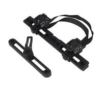Lawnoval Bike Pannier Hardware Kit PA66+GF Hook Buckle with Adjustable Bracket for Side Bag Attachment, Black