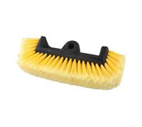 Lawnoval Car Wash Brush Head, Soft Bristle, Exterior Cleaning Tool for Auto RV Truck Boat Camper with ACME 3/4" Thread Yellow 28x14x7cm