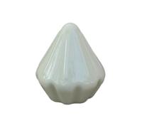 Lawnoval Ceramic Coffee Filter Transformer Pour Over Dripper Set for Faster Even Brewing and Rich Flavour, White