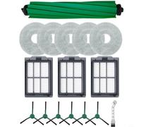 Lawnoval Complete Accessory Bundle For Roomba Plus 405, For Combo Robot Vacuum Featuring Main Brush, Side Brushes, Filters And Mop Cloth