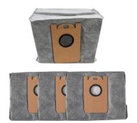 Lawnoval Dust Collection Bags For Eufy Clean LR30 Hybrid+ Robot Vacuum 3L Capacity Replacement Filter Bags Nonwoven Fabric With Activated Carbon(4 PACK)