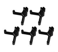 Lawnoval Efficient Tool Hook Set for Lifetime Sheds Perfectly Compatible with for Vertical Siding Structures (5pcs)