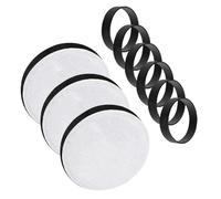 Lawnoval Filters & Belt For Eureka NEU182B, NEU181, NEU182A, NEU188A, NEU192A Powerspeed Bagless Upright Vacuum Cleaner Spare Replacement