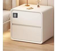 Lawnoval Fingerprint Cabinet Lock with Biometric Keyless Access, Smart ABS Drawer and Cupboard Lock Compatible with Tuya App for Home or Office Security, Black