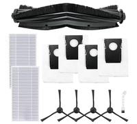 Lawnoval For Eureka J20 for Midea W20 Robot Vacuum Cleaner Parts Kit with Main Brush Side Brushes Filter Dust Bags for Efficient Floor Cleaning