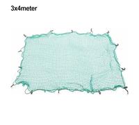 Lawnoval for Heavy Duty Cargo Net for Truck Trailer - 1.5°C2m, 2°C, 3°Cfor 4m Sizes - Nylon & Elastic Rope with 15 Hooks - Anti-Fall Mesh for SUV, Pickup, Snowmobile