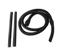 Lawnoval For Karcher Vacuum Extension Kit Suction Hose With Dual Extension Tubes 45Cm Length For WD2 MV2 For MV3 Models Black