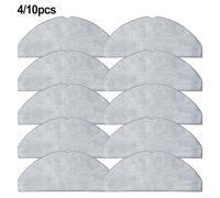Lawnoval For Xiaomi Mopping Cloth Set Floor Cleaning Pads For S20 D106 3C E10 C103 3C Plus B112 Robot Vacuum Reusable Accessories(10 Pack)