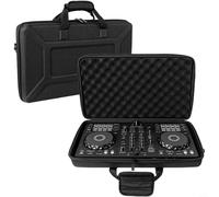 Lawnoval Hard EVA Carrying Case for Pioneer DDJ-SB2 DJ Controller, Protective Storage Bag with Handle & Mesh Pockets, Black(B)