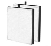 Lawnoval HY4866 Replacement H13 HEPA Filter with Electrostatic Cotton and Activated Carbon for MORENTO, WESTHEY, YIOU M1 and FETIONS Air Purifiers, Green/Purple/White(Enhanced Ver)